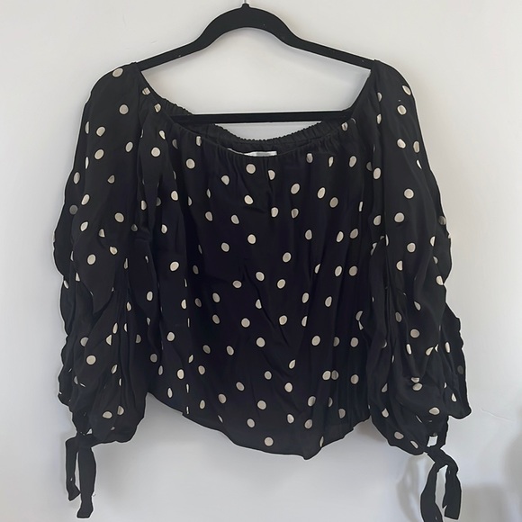 Lovers and friends polka dot top - Picture 3 of 3